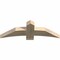 Ekena Millwork Bellingham Rough Sawn Timber Gable Bracket, Douglas Fir, 48"W x 16"H x 4"D x 6"F, 8/12 Pitch GBW048X16X0406BEL00RDF - alternate 3